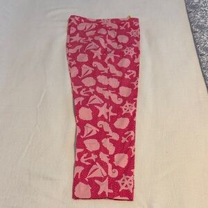 Lilly Pulitzer Pink Seashell Pants